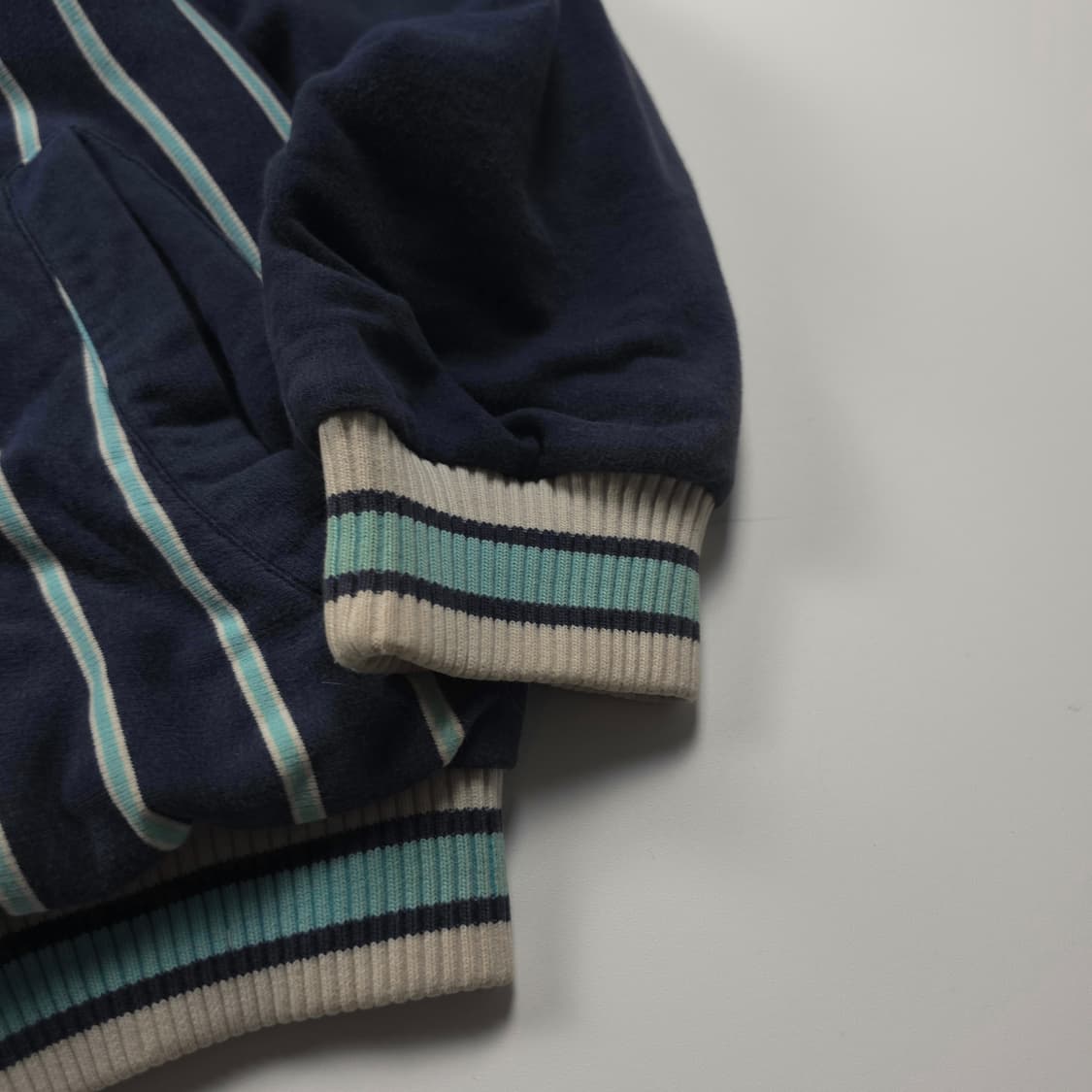 MLB LA 다저스 빅로고 스웻 바시티 자켓 (L) 상품이미지3