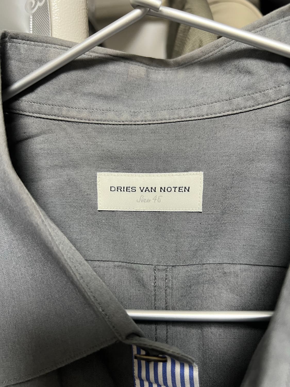 [46] 드리스 반 노튼 스트라이프 플래킷 셔츠 상품이미지4