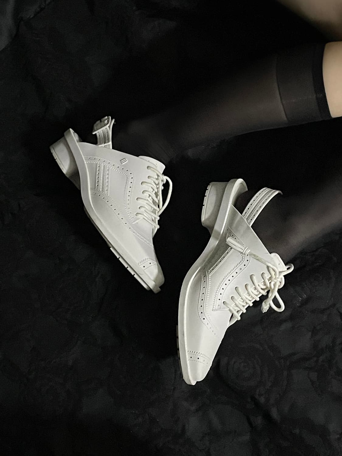 Melissa X Herchcovitch 러버 웨스턴 컷아웃 로퍼 샌들 상품이미지1