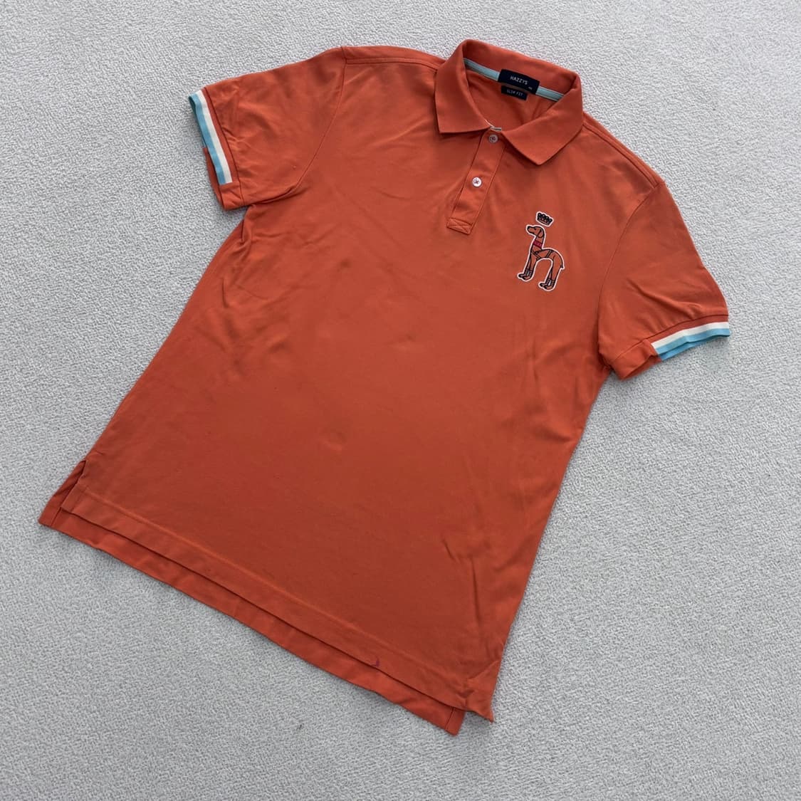 105 헤지스 슬림핏 반팔 티셔츠 0409E 상품이미지1