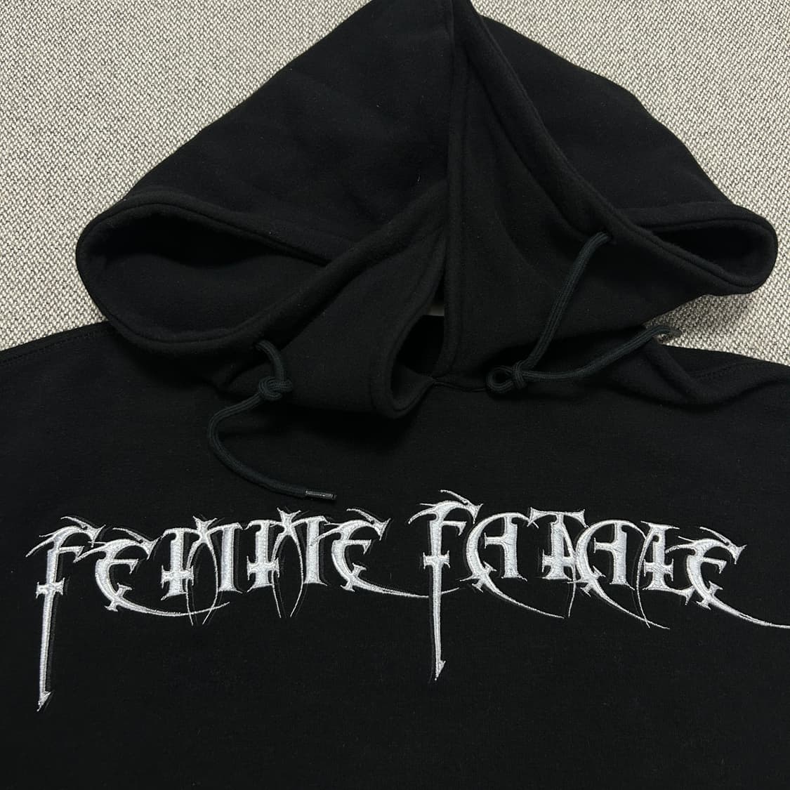 (한글택)발렌시아가 우먼스 팜 파탈 후드(S) 상품이미지2