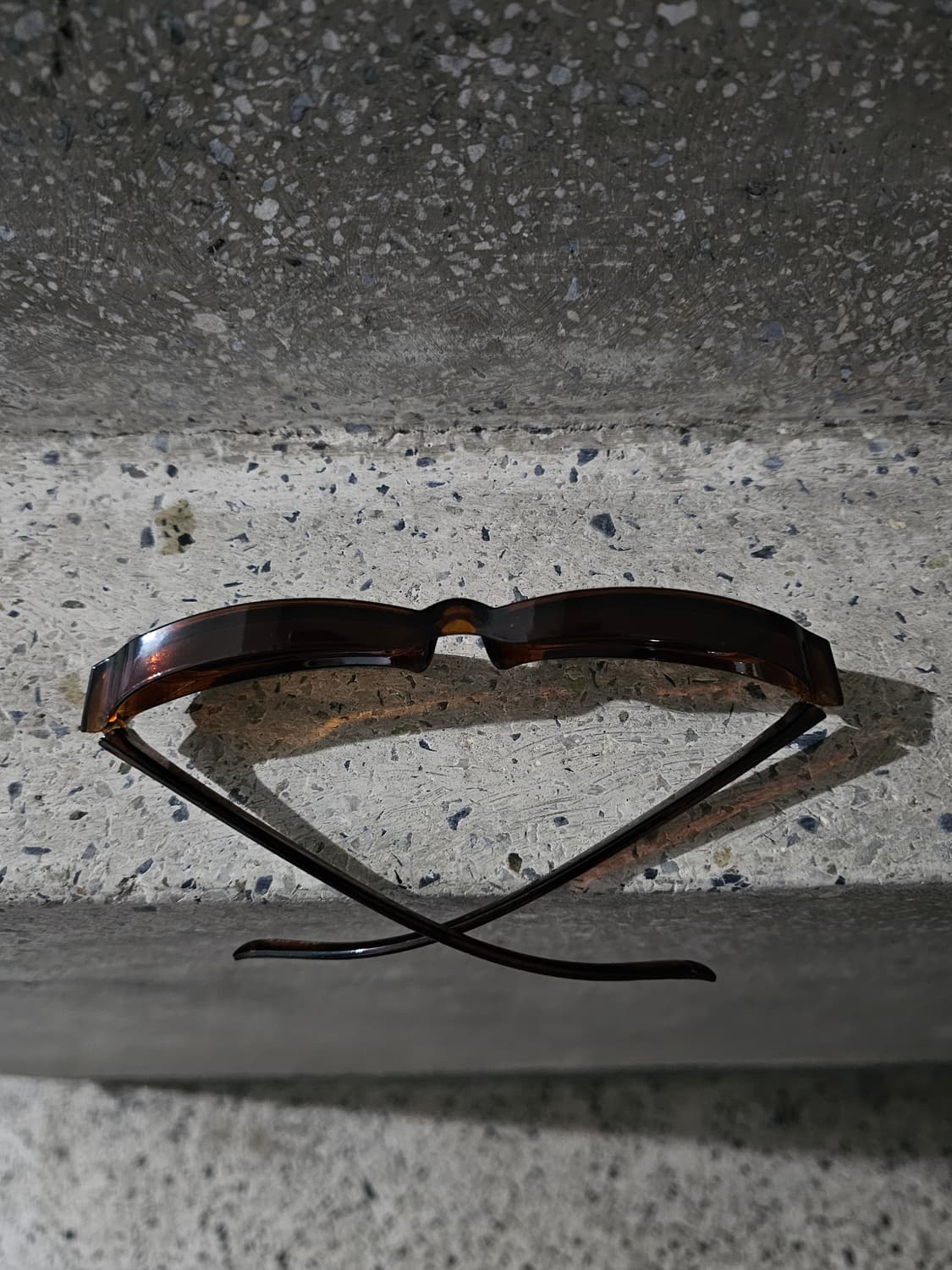 Japan Vintage 고글st 브라운 선글라스 상품이미지5