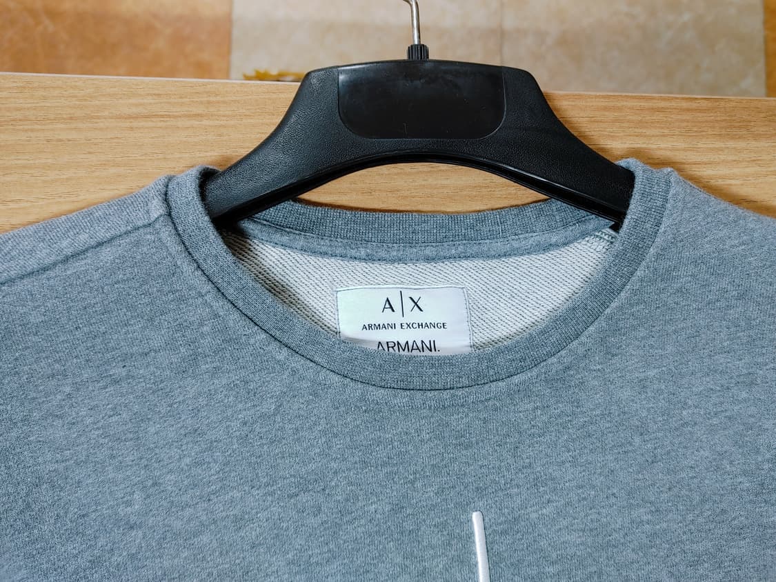 ARMANI EXCHANGE 아르마니 익스체인지 아이콘 그레이 맨투맨
 상품이미지3