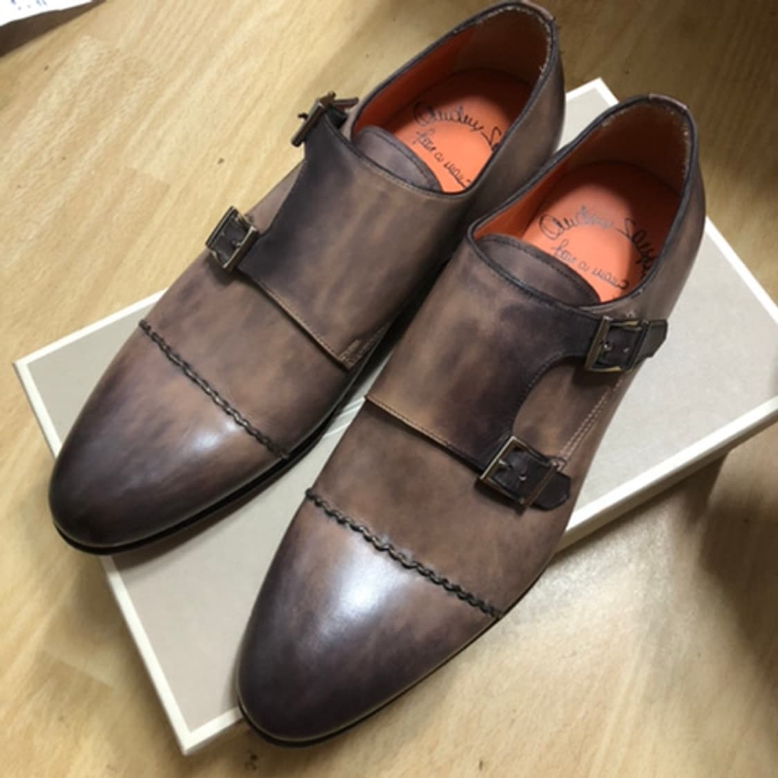SANTONI 산토니 더블몽크 구두 상품이미지1