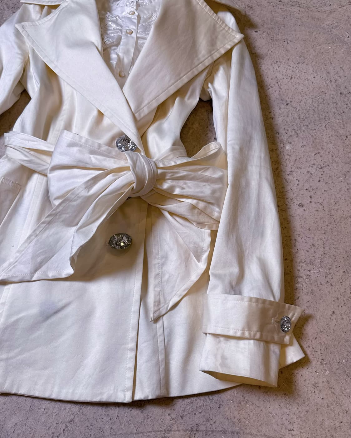 LIP SERVICE 트렌치 코튼 코트 상품이미지2