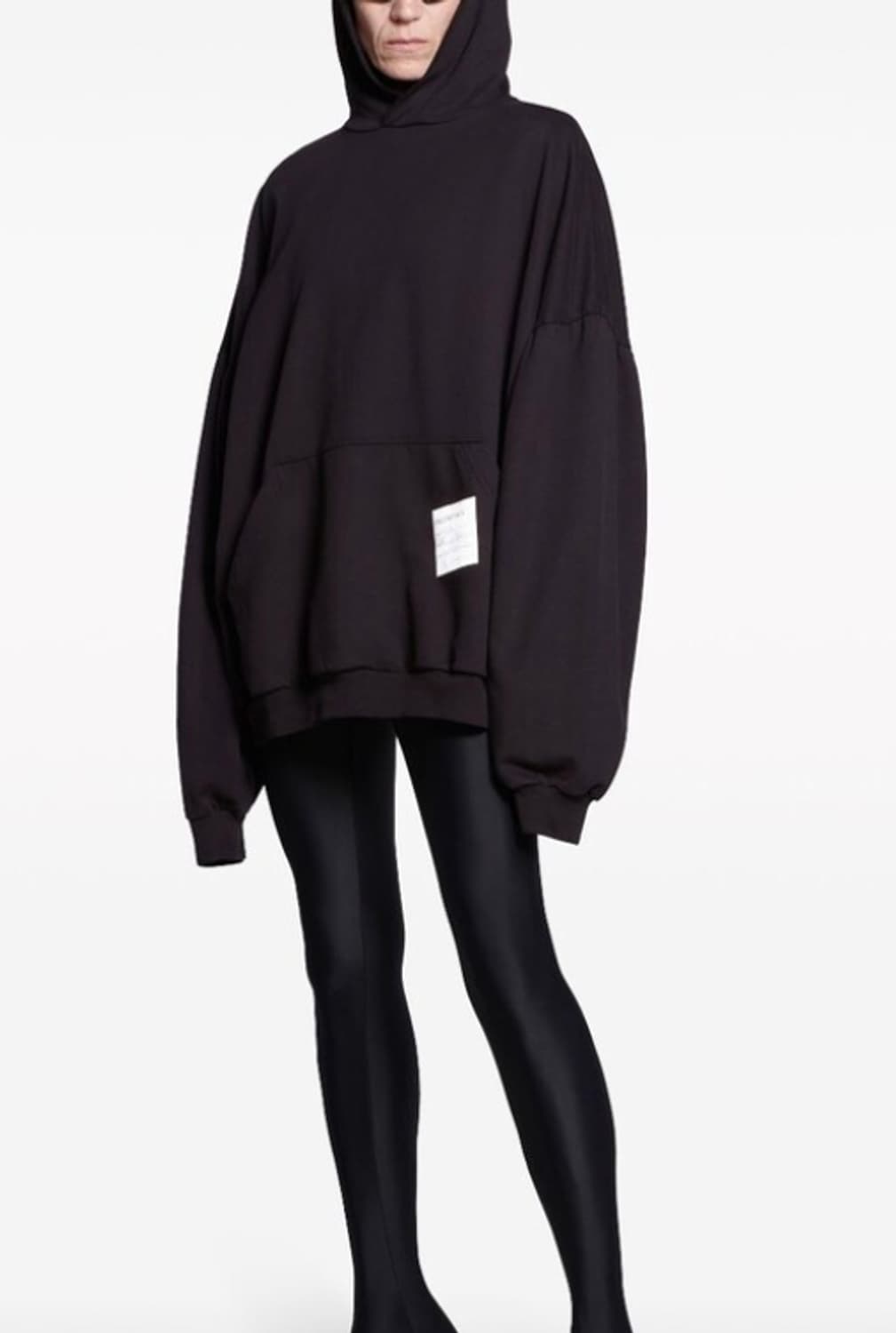 [2]발렌시아가 샘플 스티커 오버사이즈 후드 상품이미지1