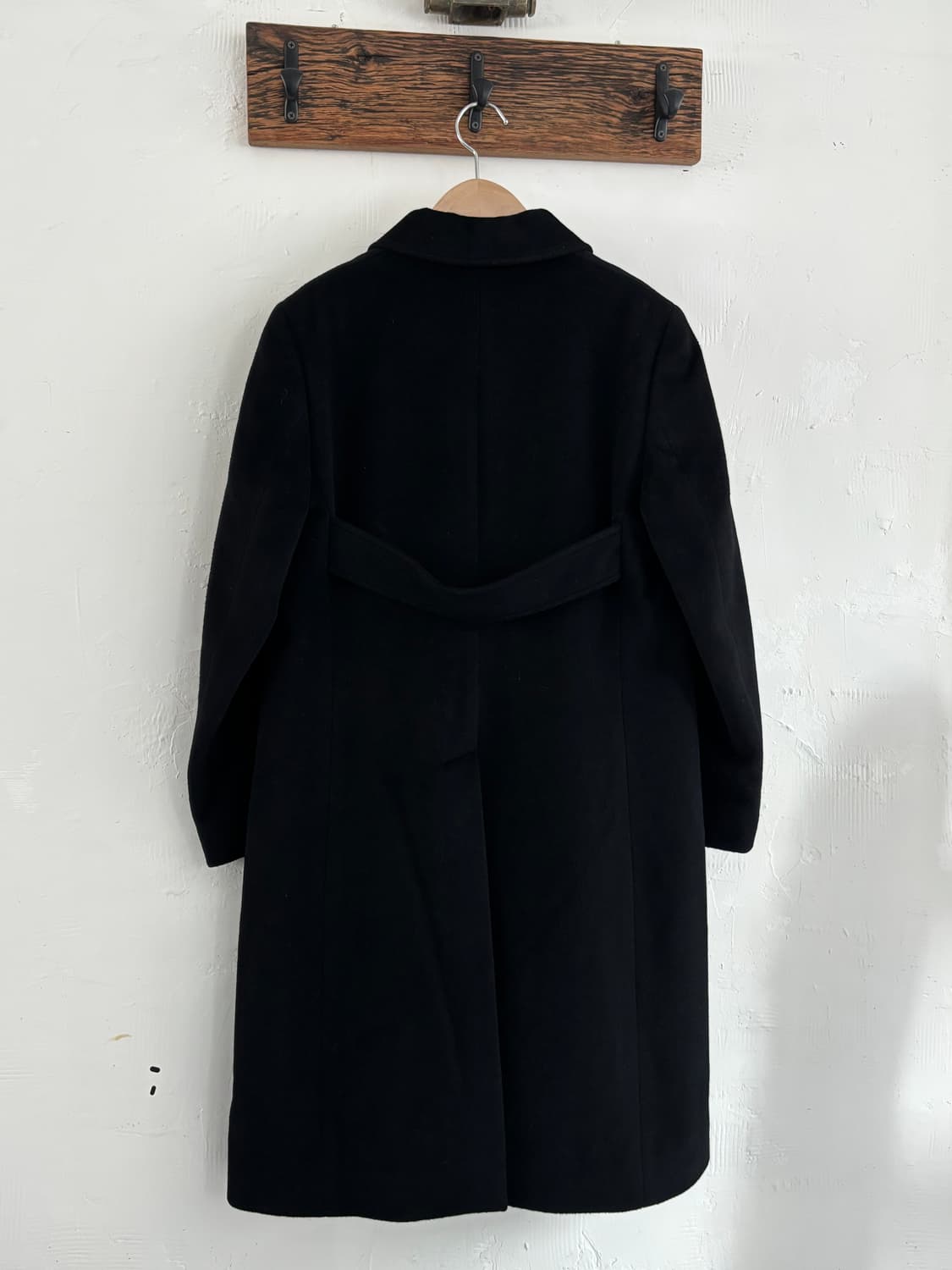 Burberry 버버리 블랙 싱글 브레스트 코트 상품이미지8