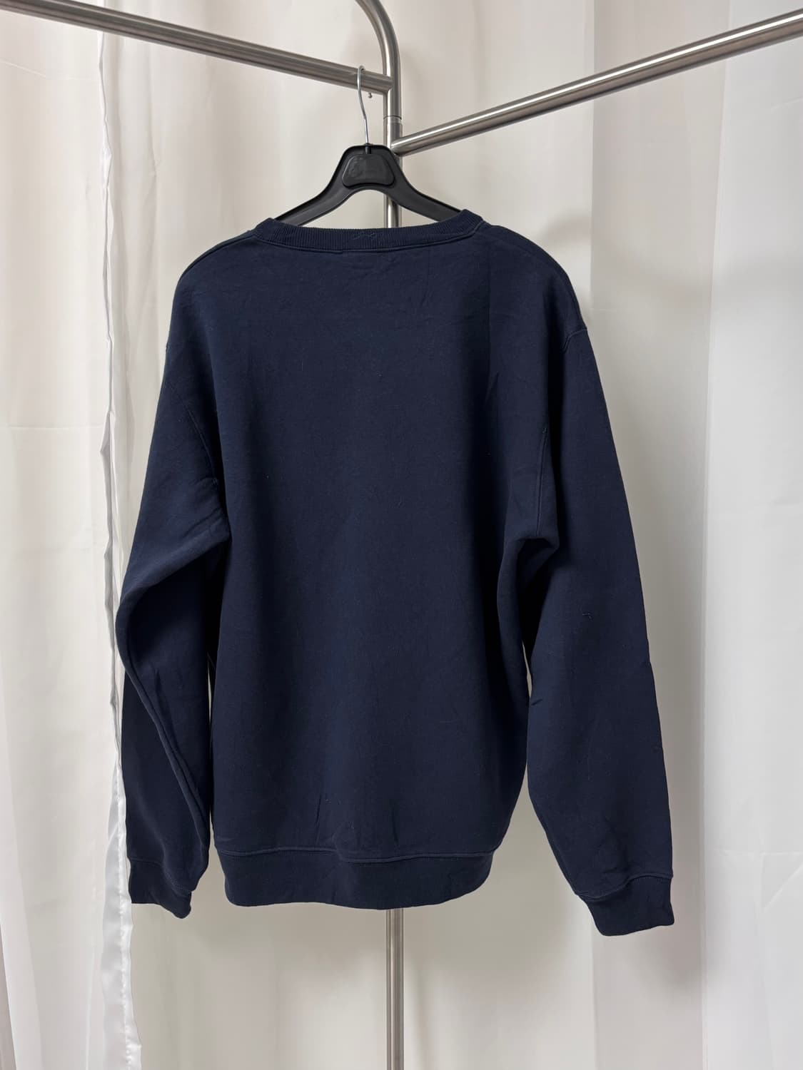 THRASHER 베이직 네이비 기모 맨투맨 상품이미지3