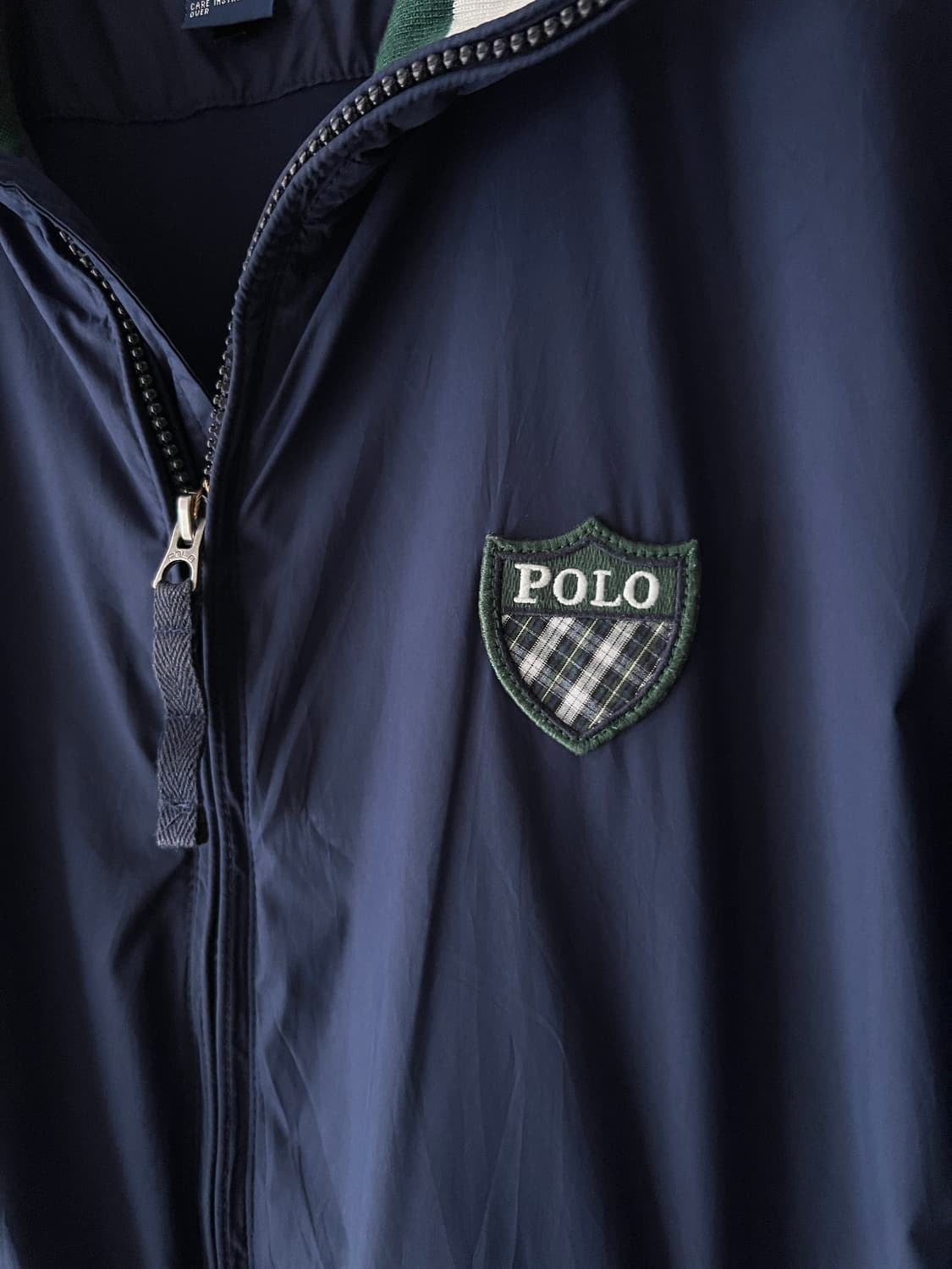 [L]폴로 랄프로렌 골프 네이비 나일론 자켓 상품이미지3