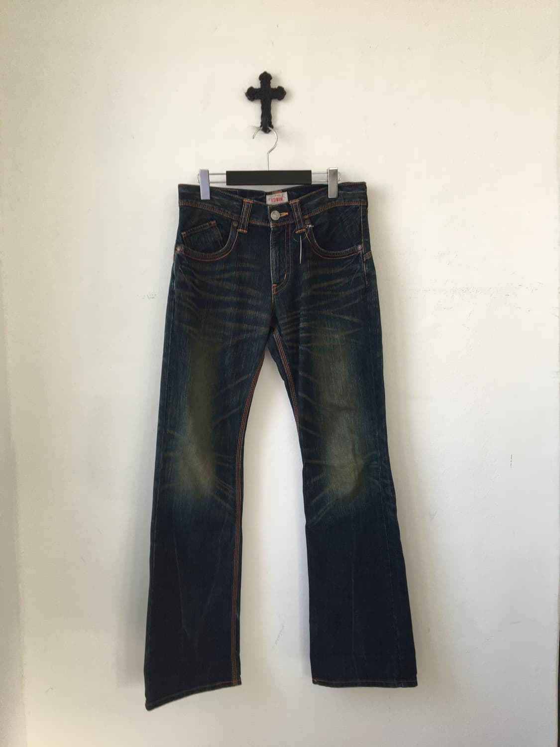 Edwin back pocket point denim pants 상품이미지3