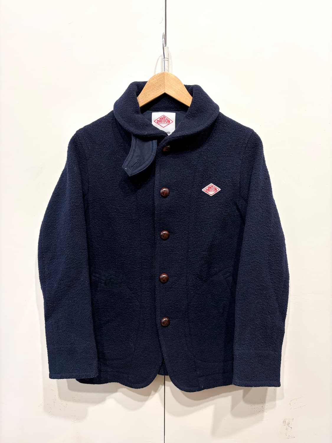 단톤 울 하프 코트 상품이미지1