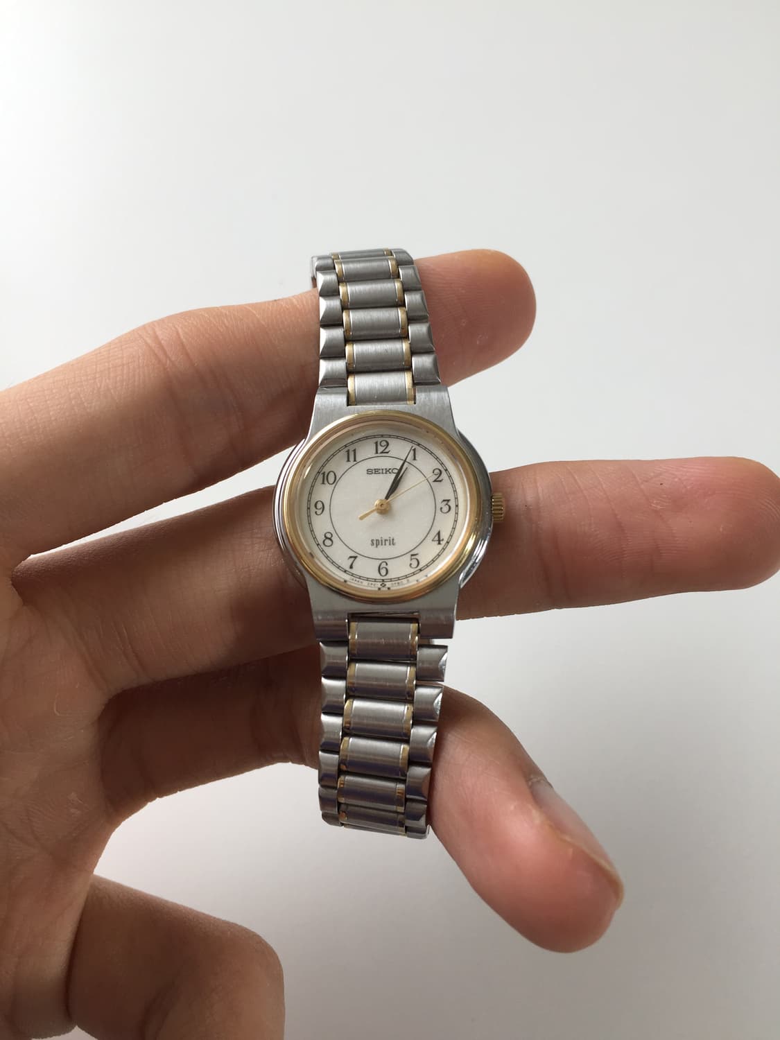 90s seiko spirit arabic combi quartz 상품이미지2