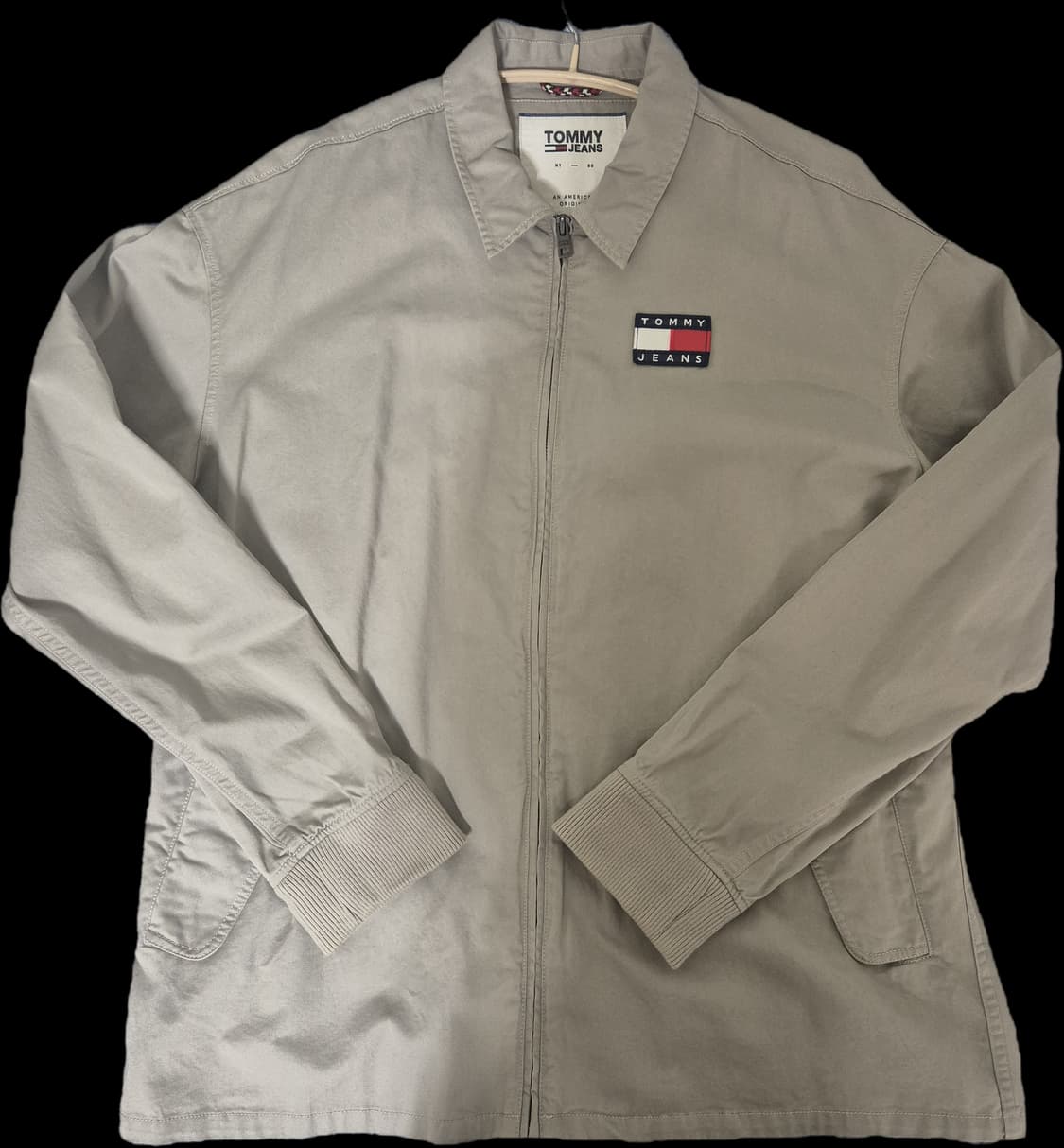 타미진스 코튼 베이직 플래그 셔츠 자켓 상품이미지1