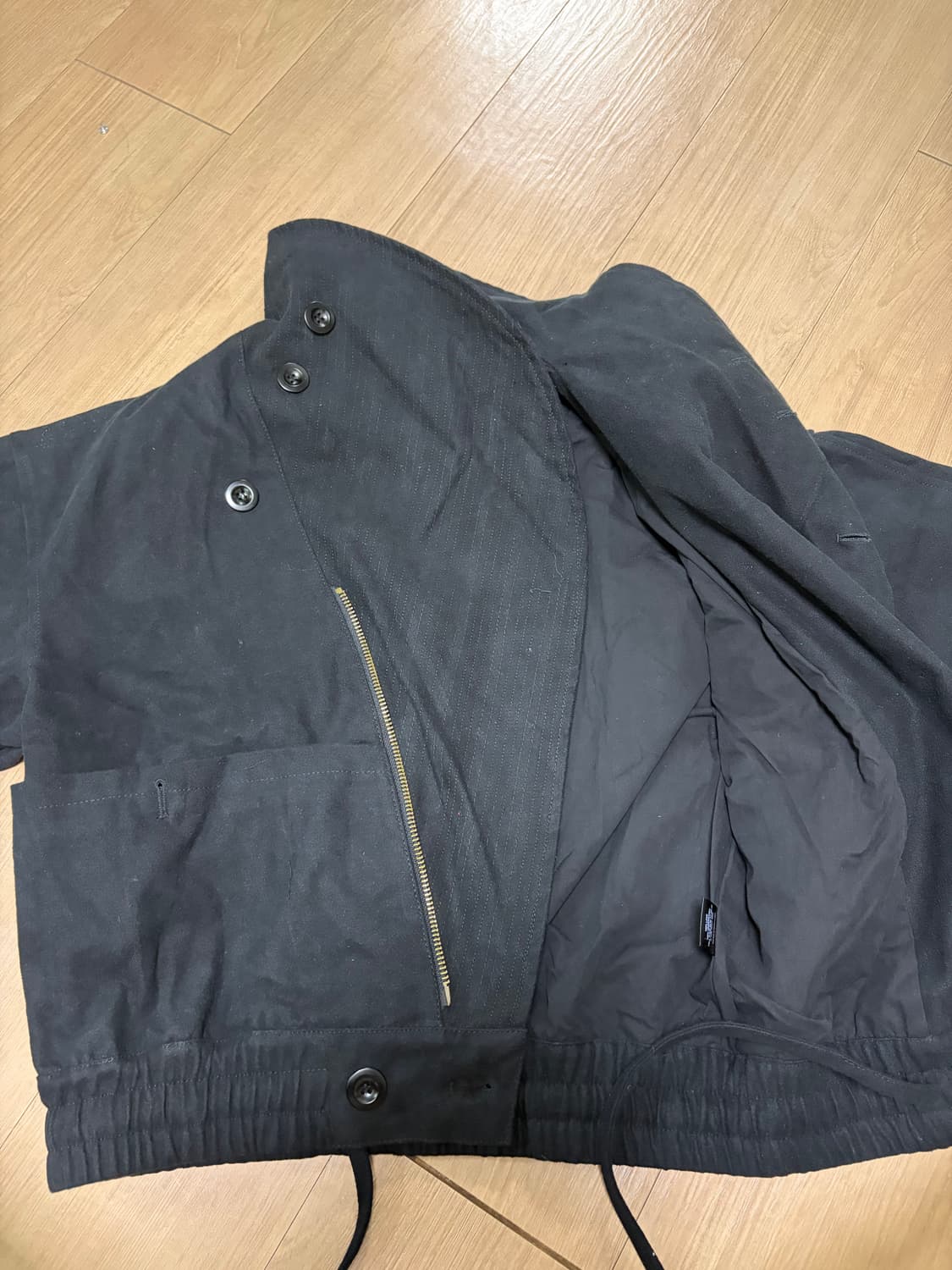 NO/FAITH STUDIOS MOLESKIN JACKET BLACK 상품이미지6