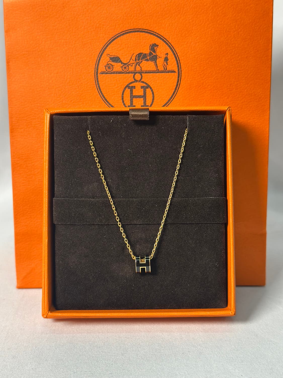 [정품]에르메스 팝아슈미니 누아골드 상품이미지2