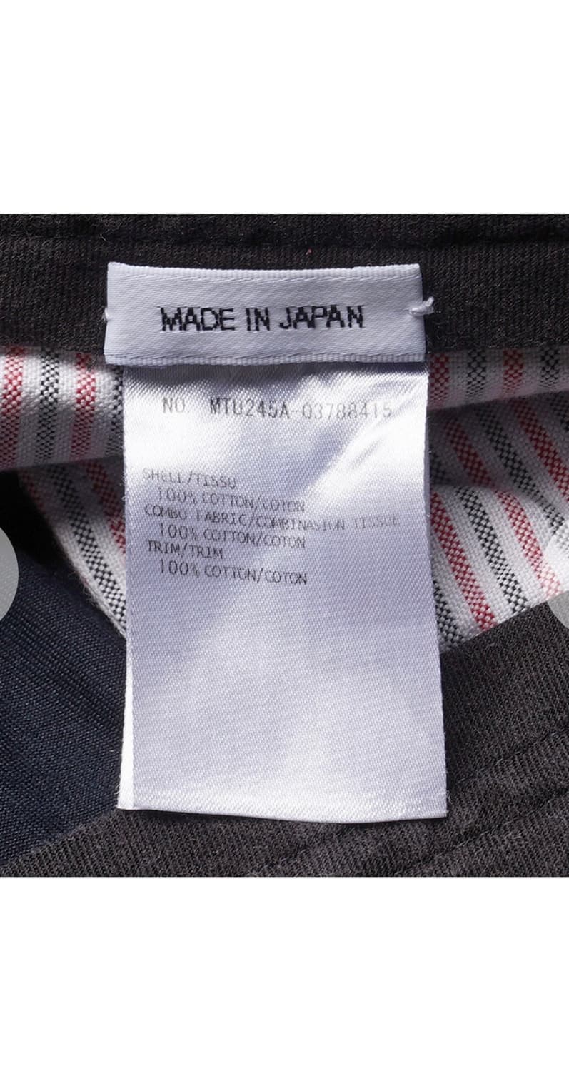 톰브라운 사선 언컨스트럭티드 치노 팬츠 네이비 (MTU245A) 상품이미지4