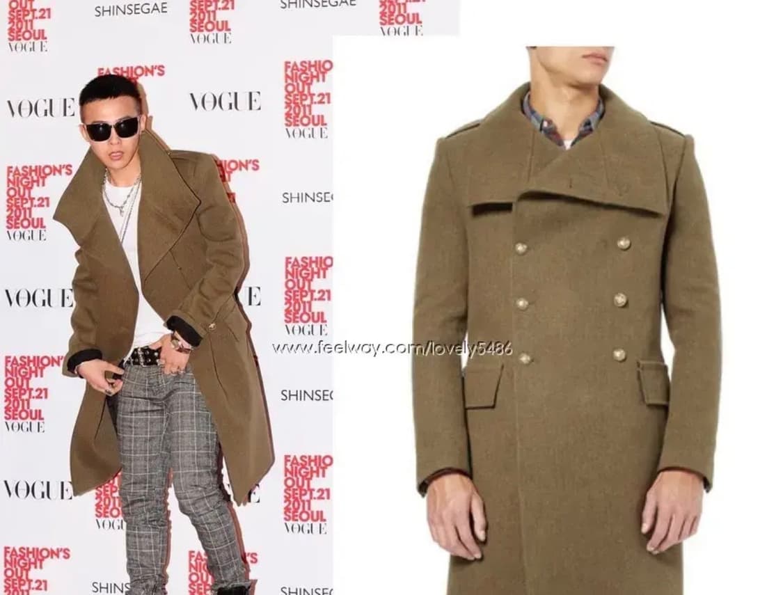 발망 h&m 코트 더블 코트 상품이미지3