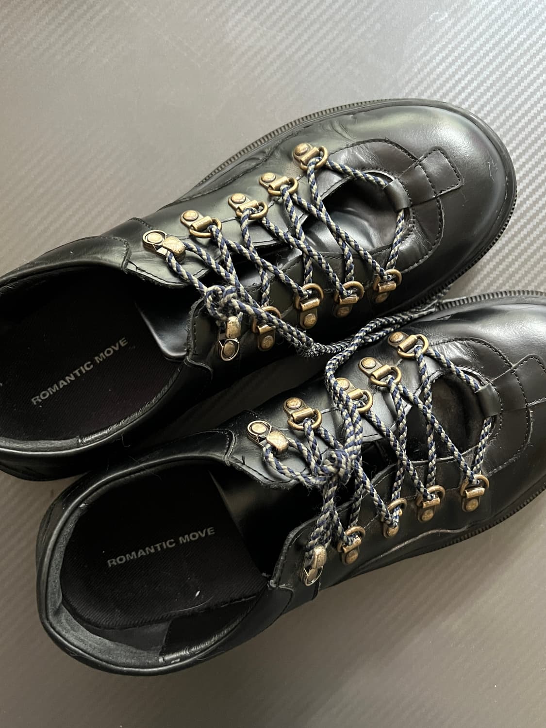 로맨틱무브 하이킹슈즈 오일블랙 275~280 상품이미지2