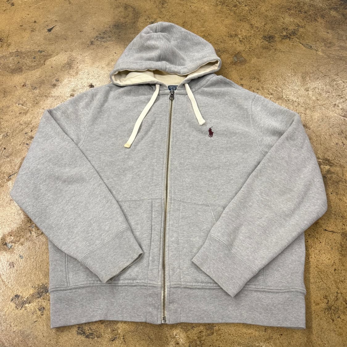폴로 랄프로렌 그레이 후드집업  상품이미지2
