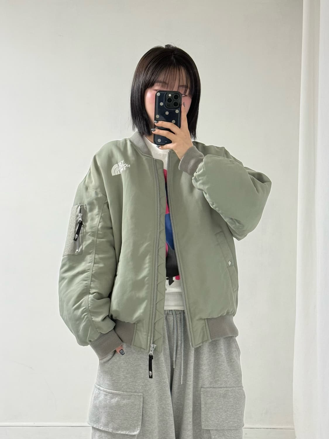 노스페이스 하이든 ex 히트 봄버자켓 상품이미지4