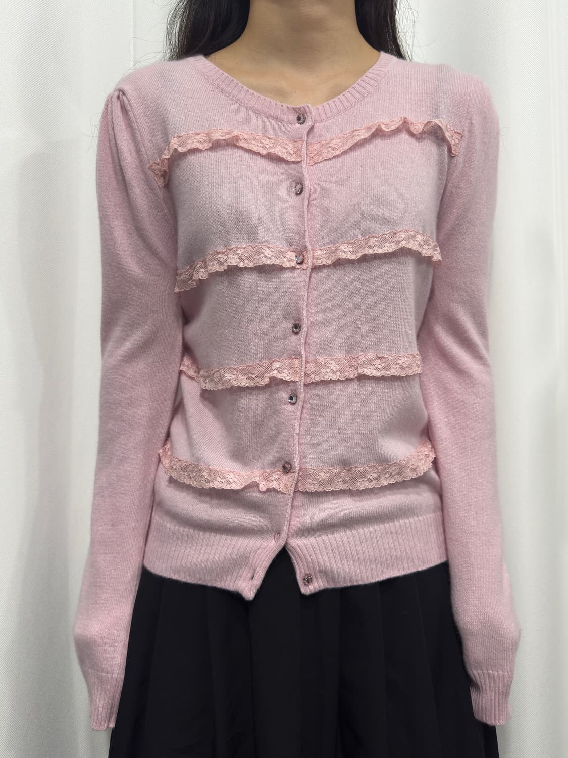 bluegirl pink design cardigan 상품이미지1