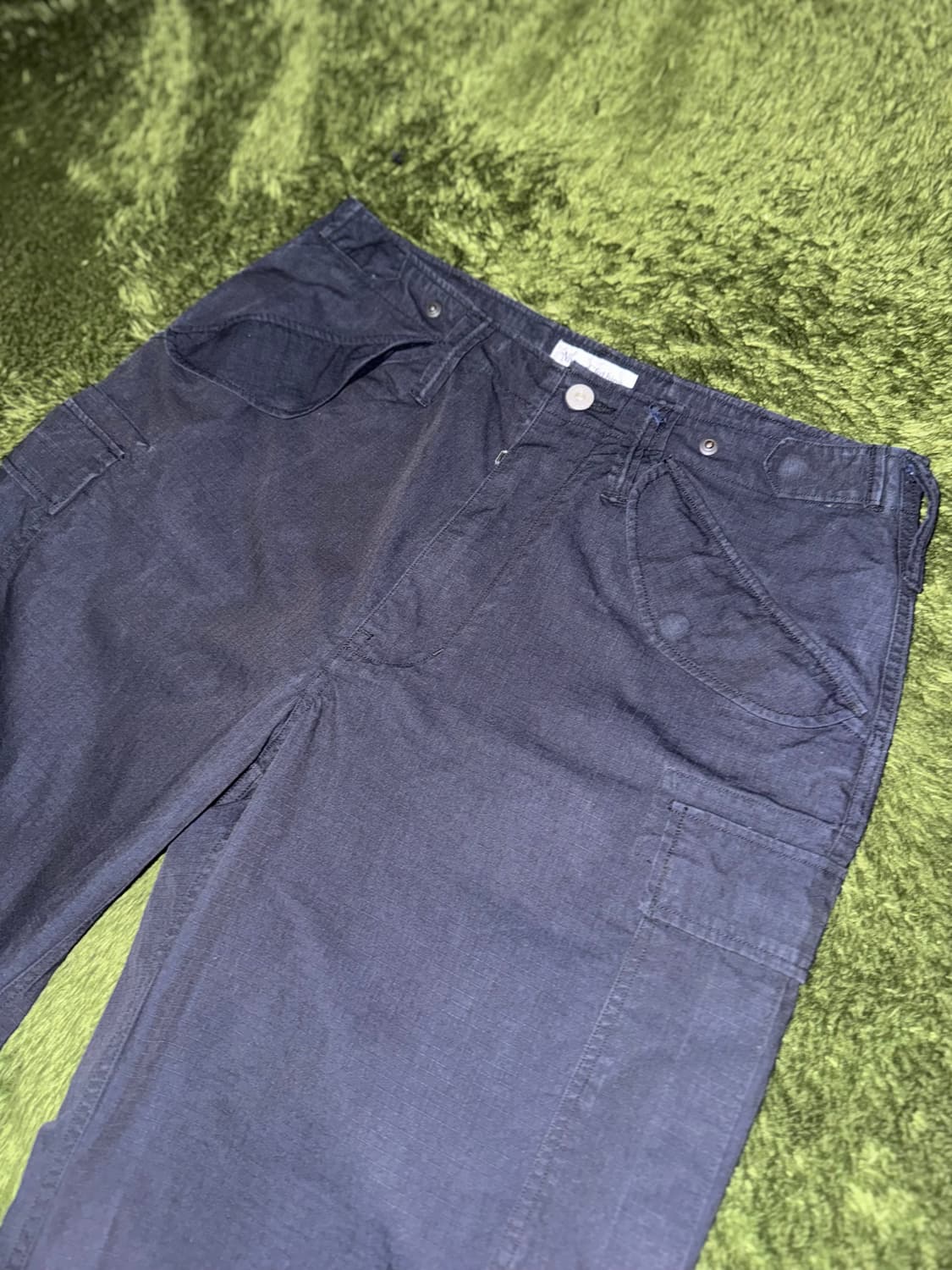 [M] 네이머클로딩 립스탑 M65 카고 팬츠 네이비 상품이미지2