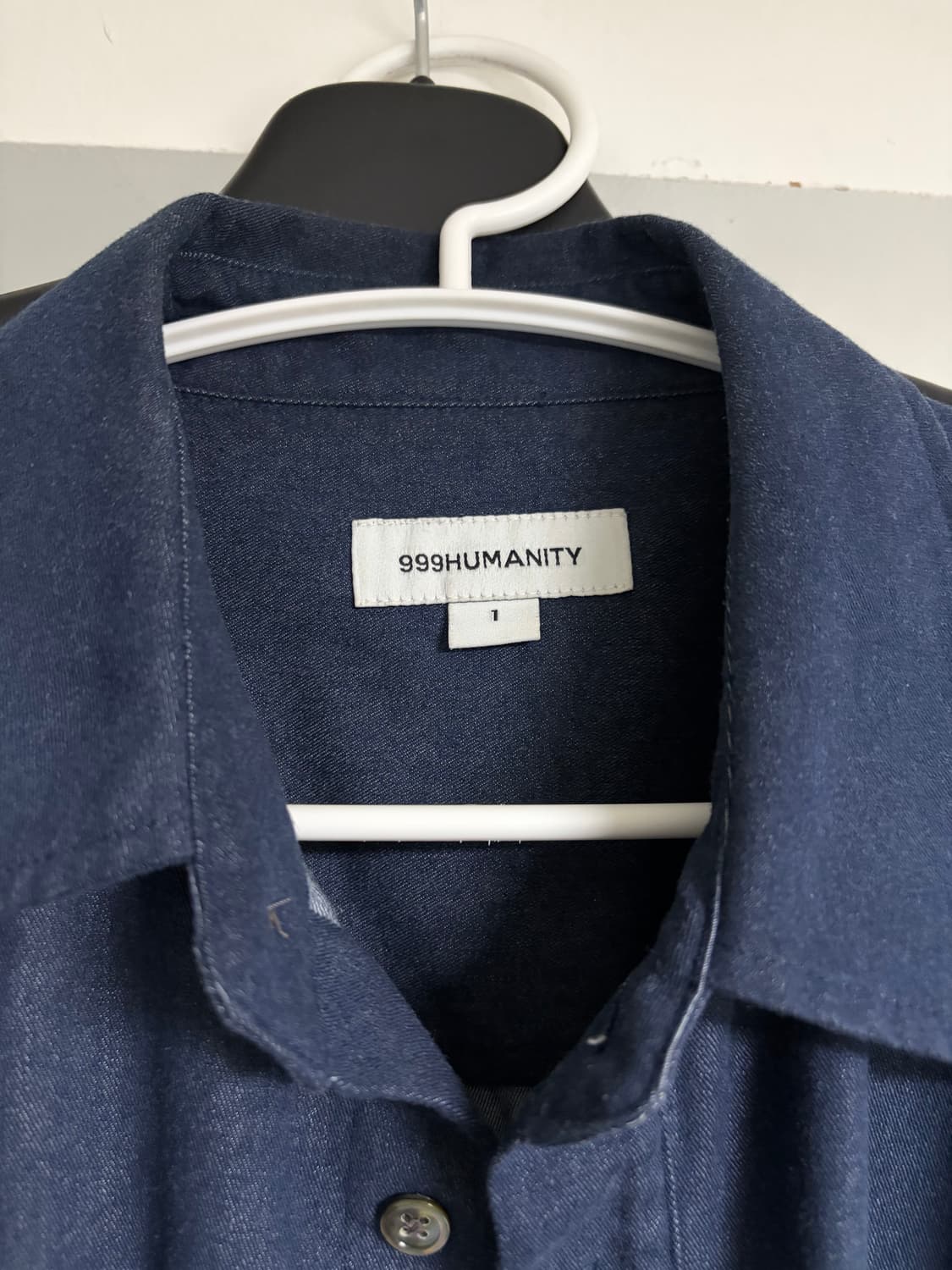 999휴머니티 EVD 데님 셔츠 (인디고) 상품이미지3