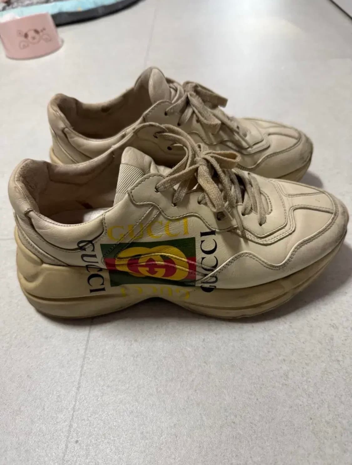 구찌 사각로고 라이톤 270사이즈 상품이미지2