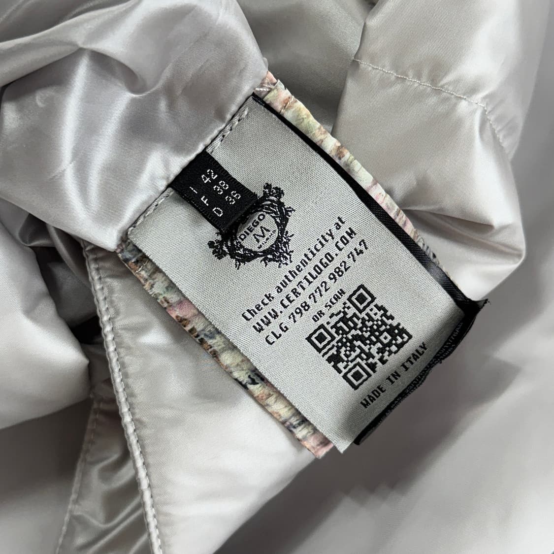 디에고 엠 DIEGO M 퀼팅 다운 자켓 상품이미지4