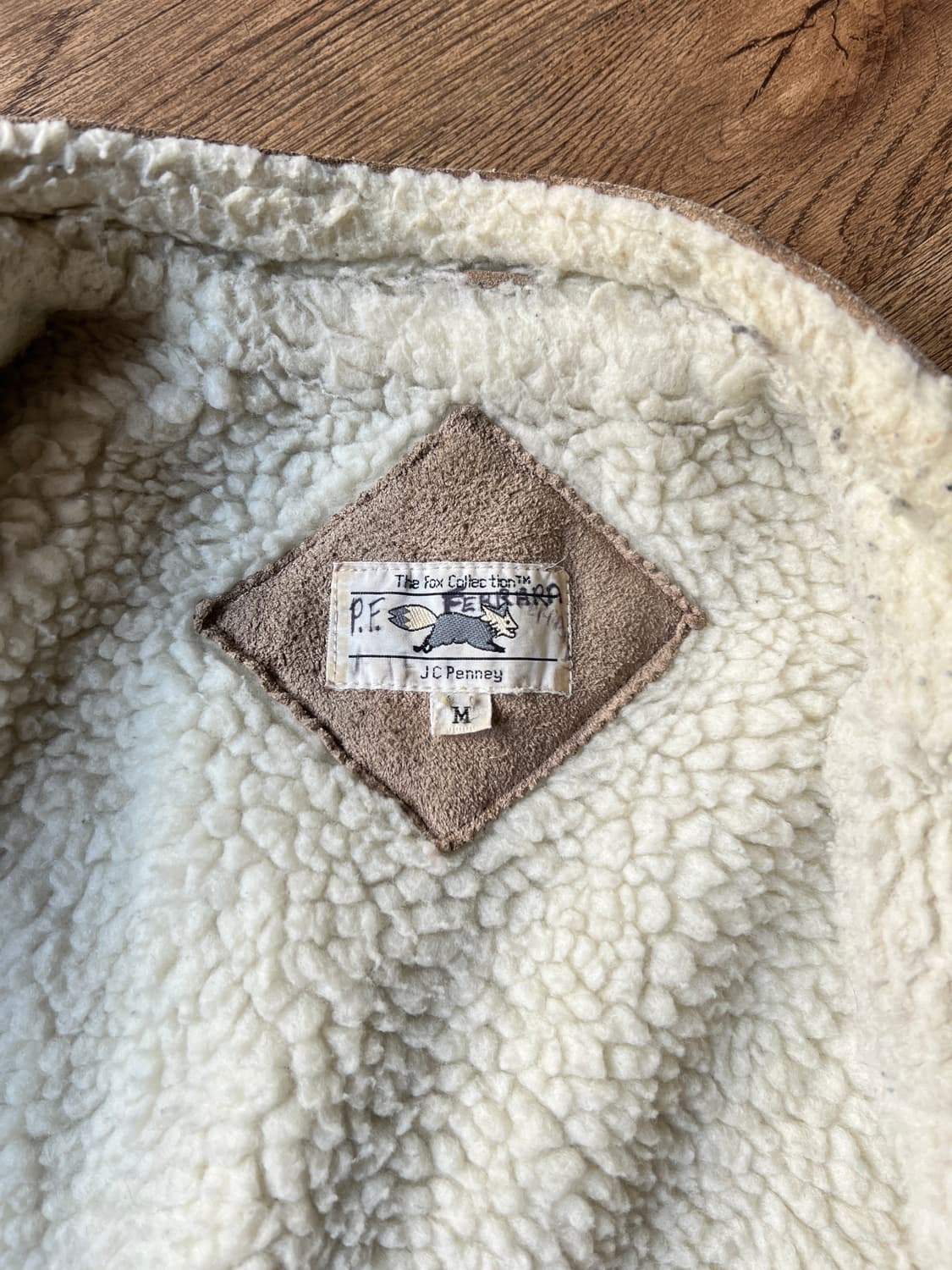 [M]80's JC페니 The Fox Collection 스웨이드 자켓 상품이미지6