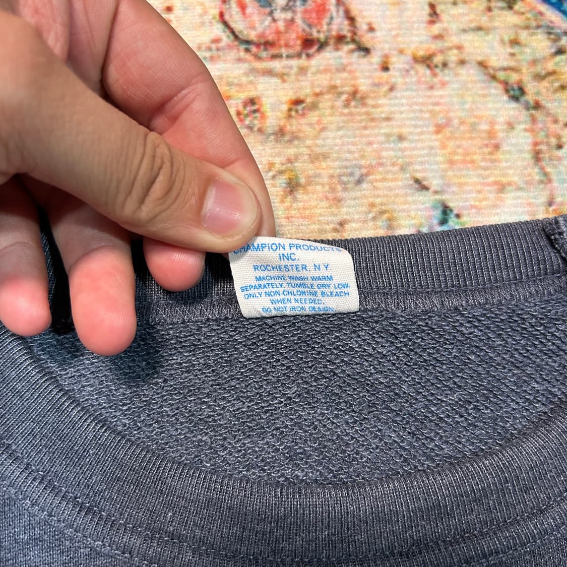 [L] 70s 챔피온 ukiah oregon 스웻셔츠 상품이미지6