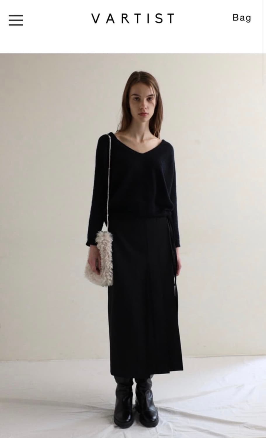 [택달린새상품] vartist 바티스트 퍼 백 가방 상품이미지2