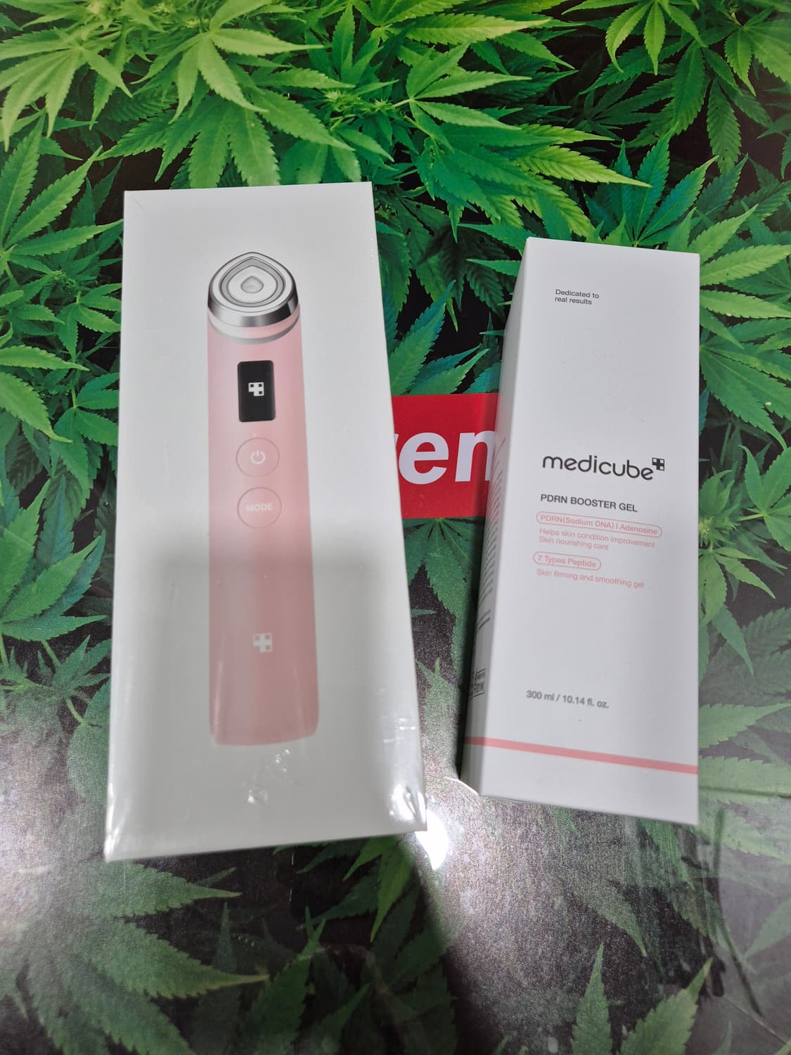 (미개봉새상품)메디큐브 에이지알부스터프로/PDRN 부스터젤 세트 상품이미지1