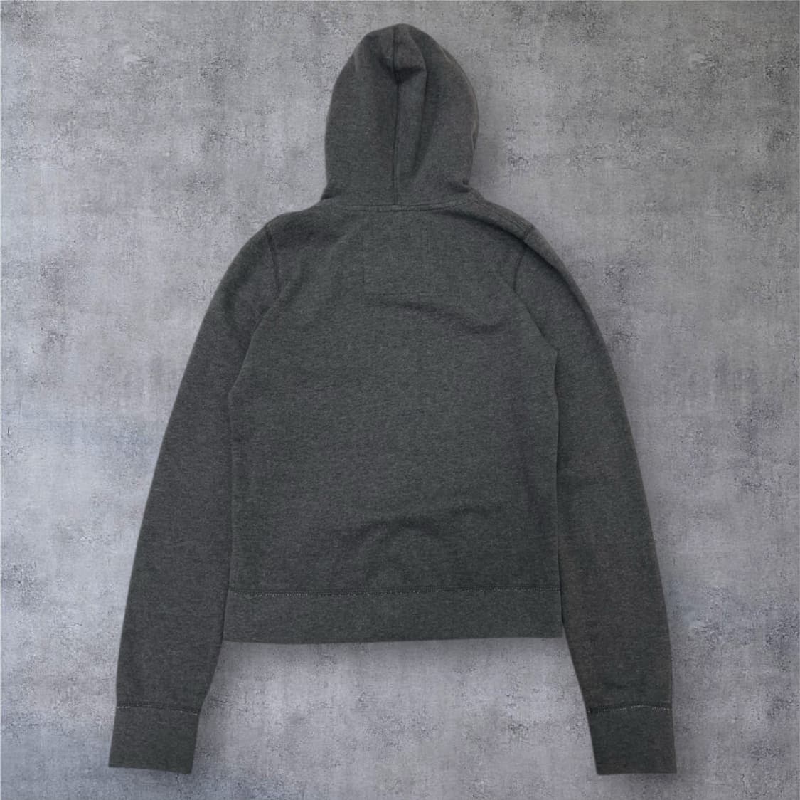 홀리스터 Hollister 진그레이 스펠아웃 기모 후드집업 L 상품이미지6