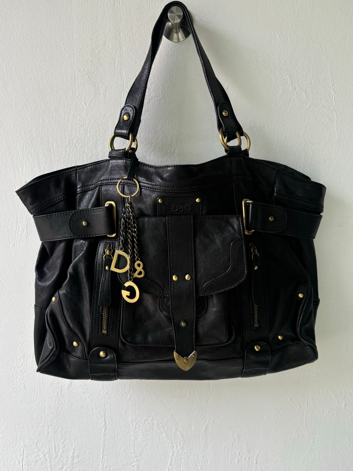 돌체 앤 가바나 레더 숄더백 상품이미지7