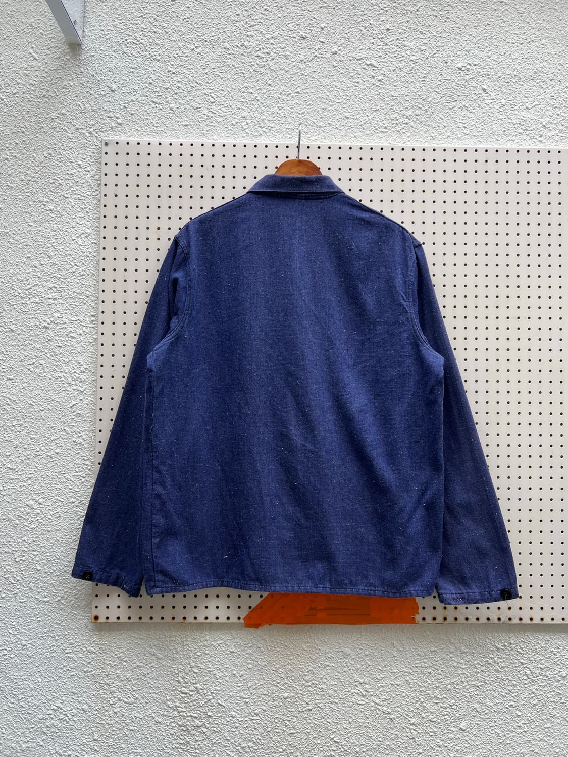 OLD EURO HAIRY DENIM VINTAGE 데님프렌치워크자켓 상품이미지2