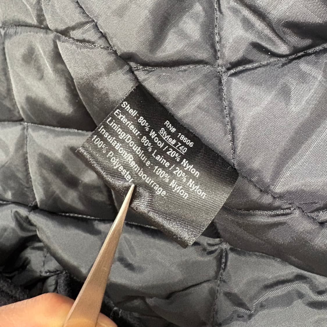 SCHOTT NYC 740N 피코트 네이비 38사이즈(100) 상품이미지8