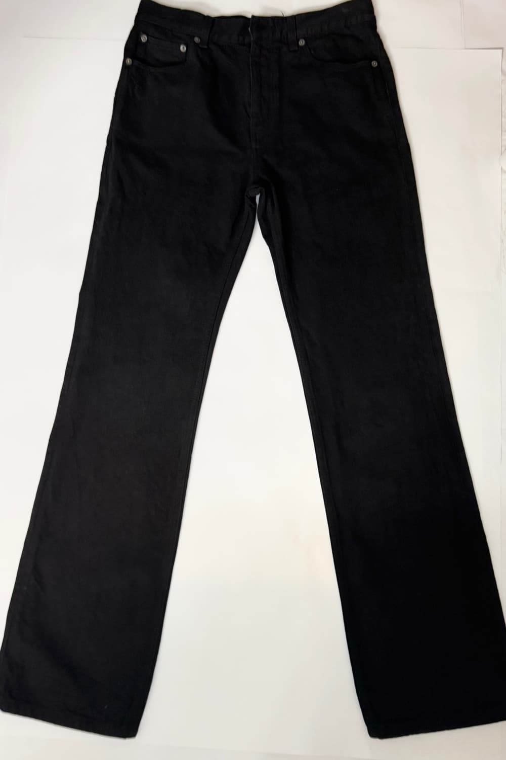 Saint Laurent men Clyde Flare Jeans blac 상품이미지6