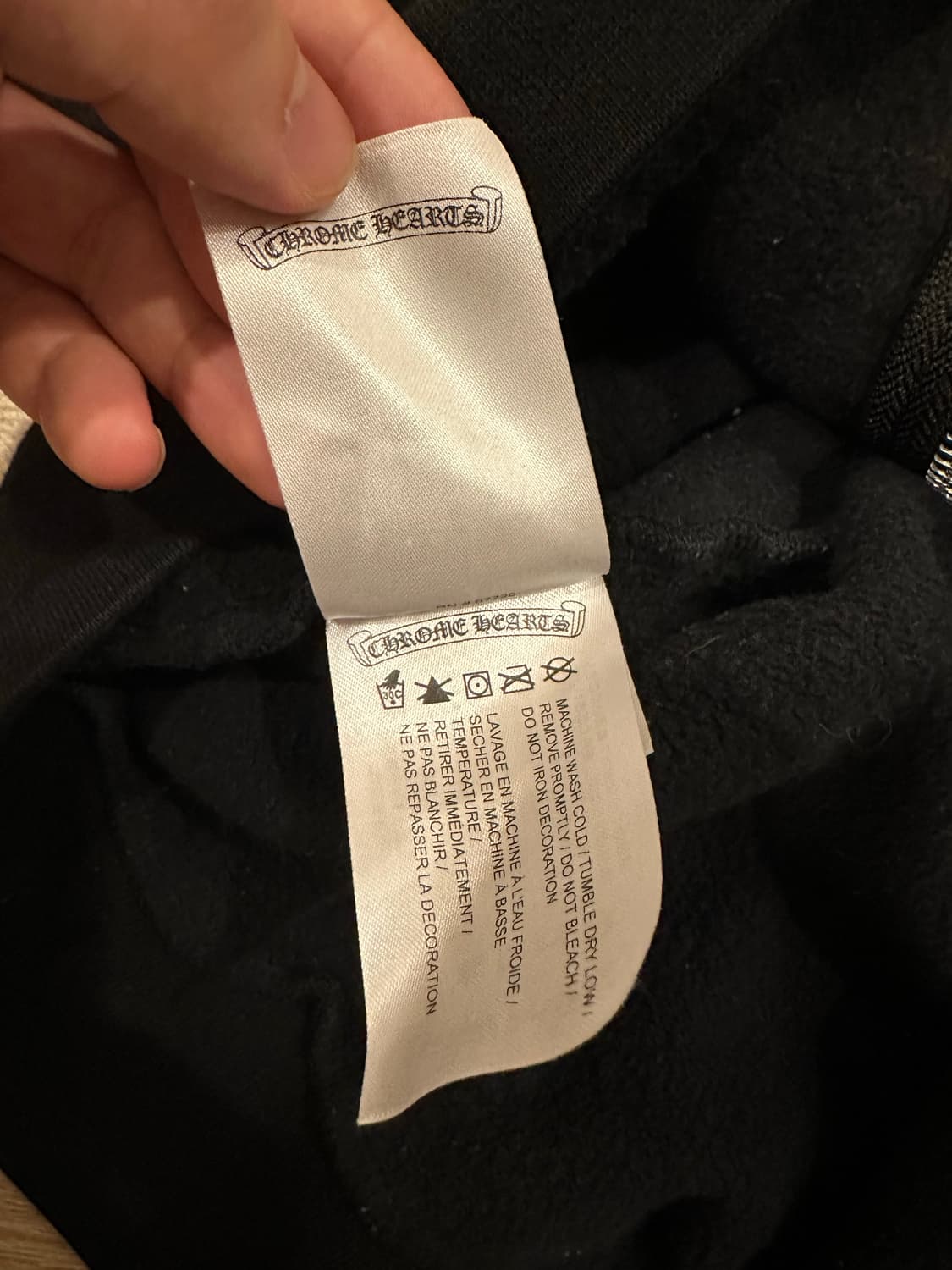 크롬하츠 홀스슈 플로랄 후디집업 XL size 상품이미지5