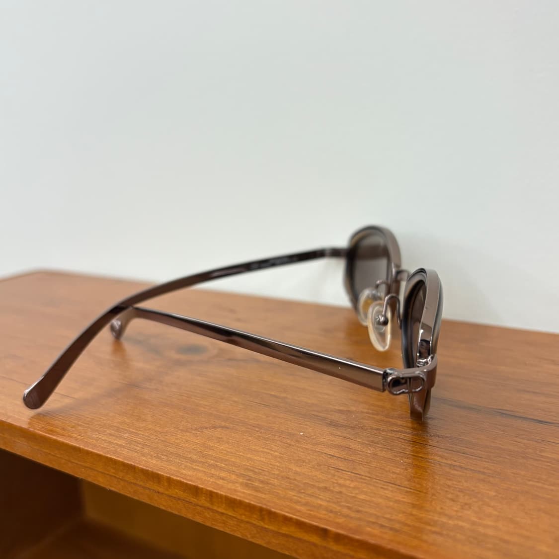 Dior 브라운 빈티지 오벌 선글라스 상품이미지2