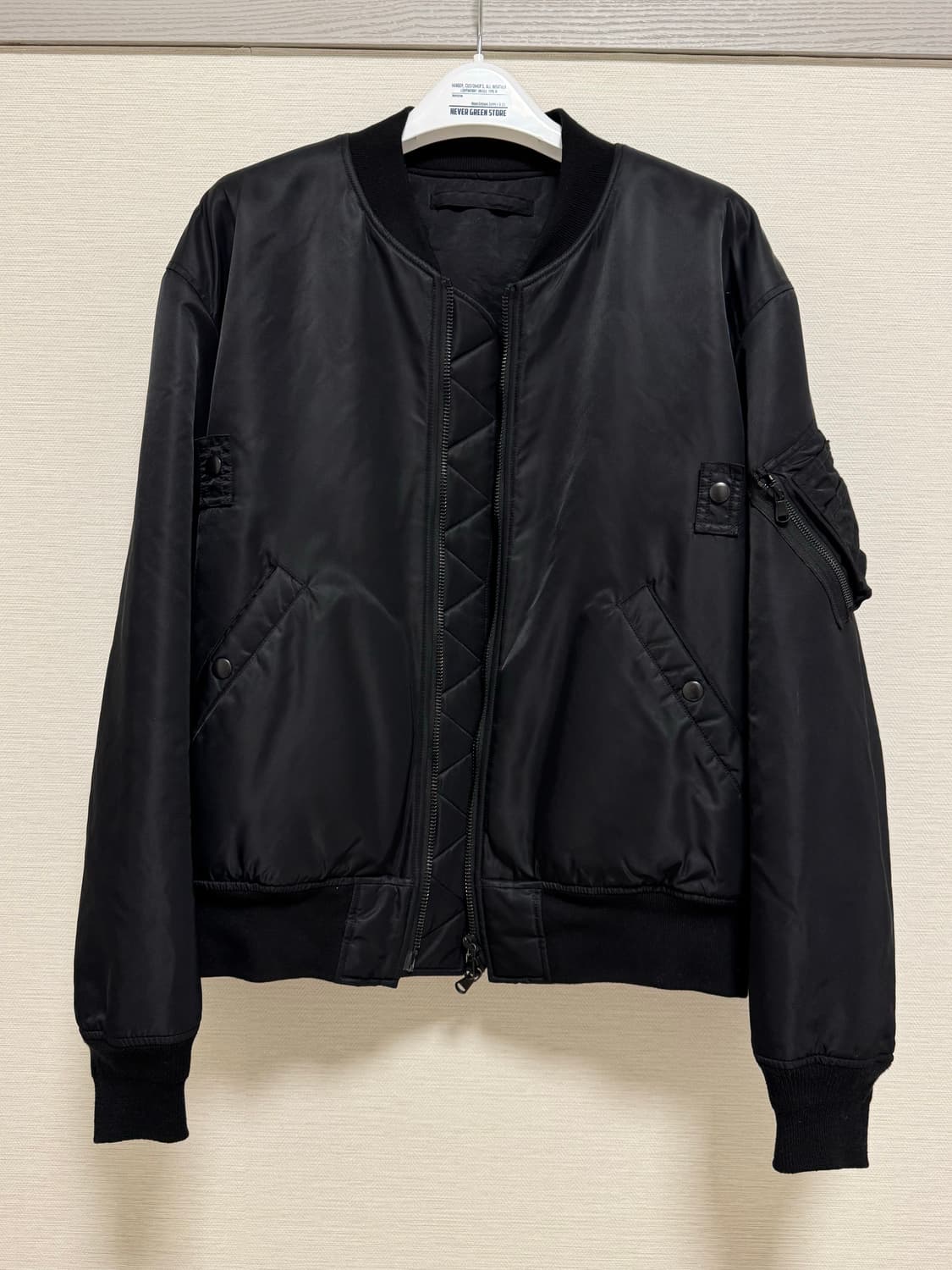 스펙테이터 x 느린양반 ma-1 에어맨2 자켓 블랙 m 상품이미지1