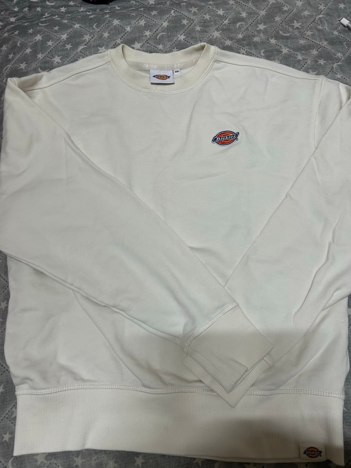 디키즈 프렌치 테리 릴렉스드 스몰 자수 로고 크루넥 Eggle  상품이미지1