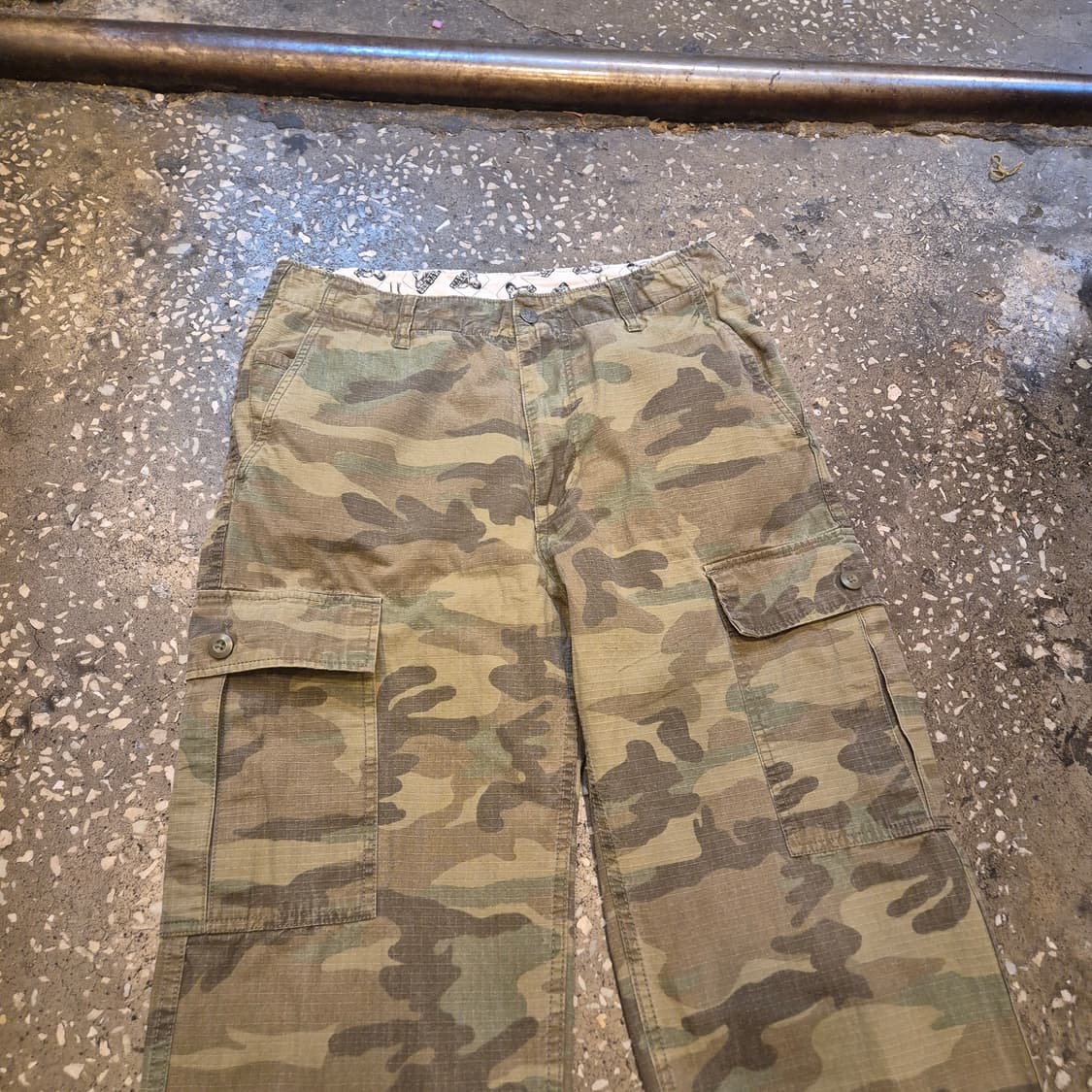 32인치 벤 데이비스 카모패턴 면 카고팬츠  상품이미지6