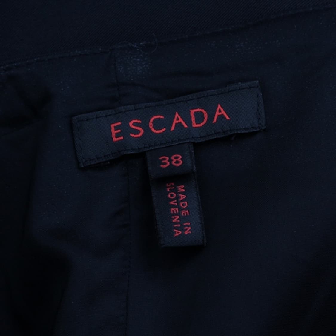 에스까다 블랙 울 혼방 스커트 77 상품이미지3