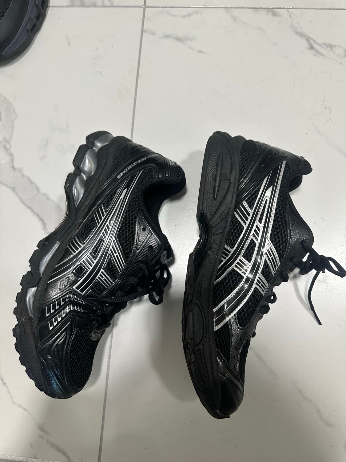 아식스 젤카야노14 블랙 퓨어실버 상품이미지5