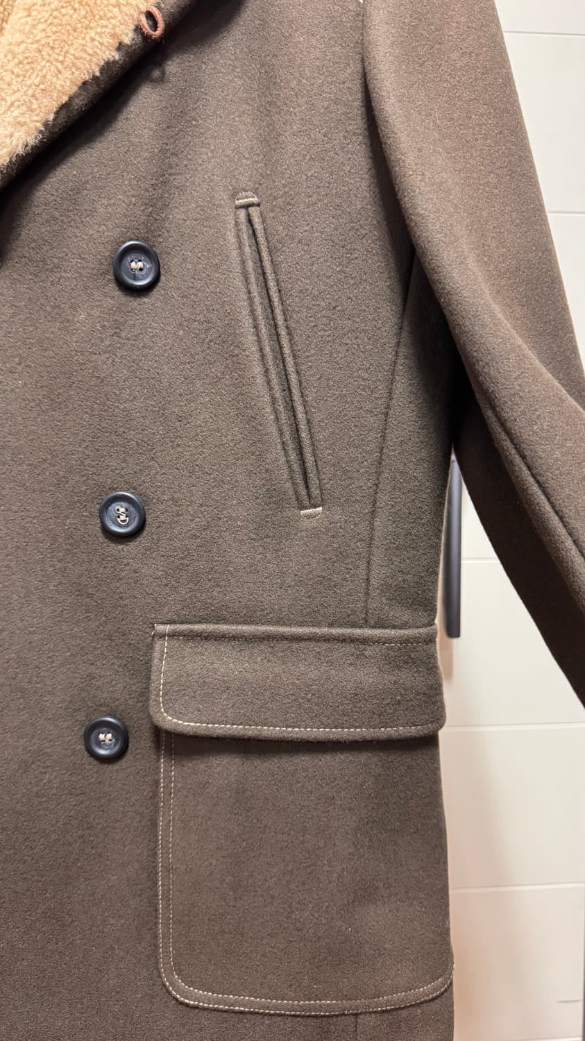 ehs 시어링 숄 코트 판매합니다 상품이미지3