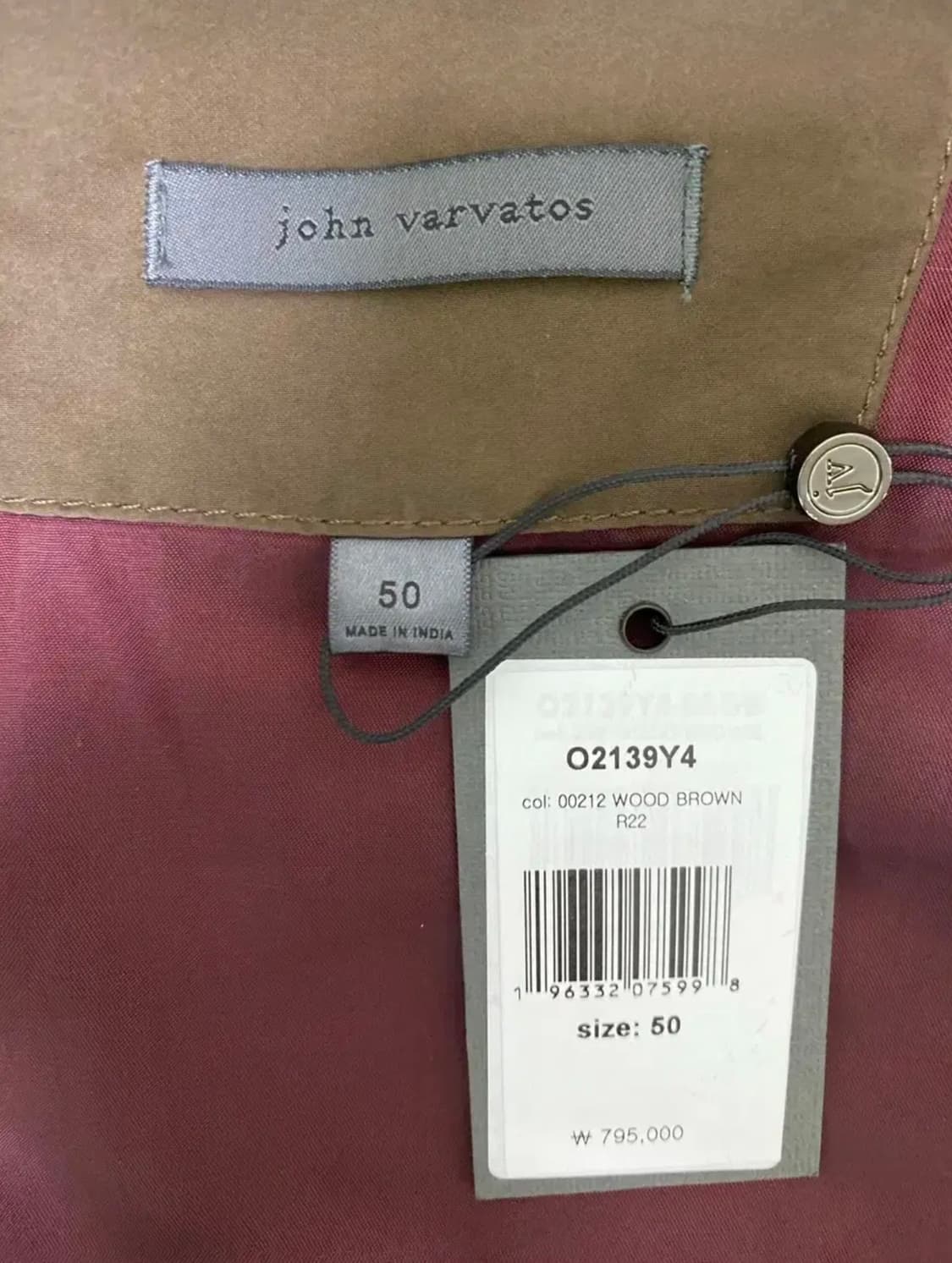 존바바토스 자켓 상품이미지3