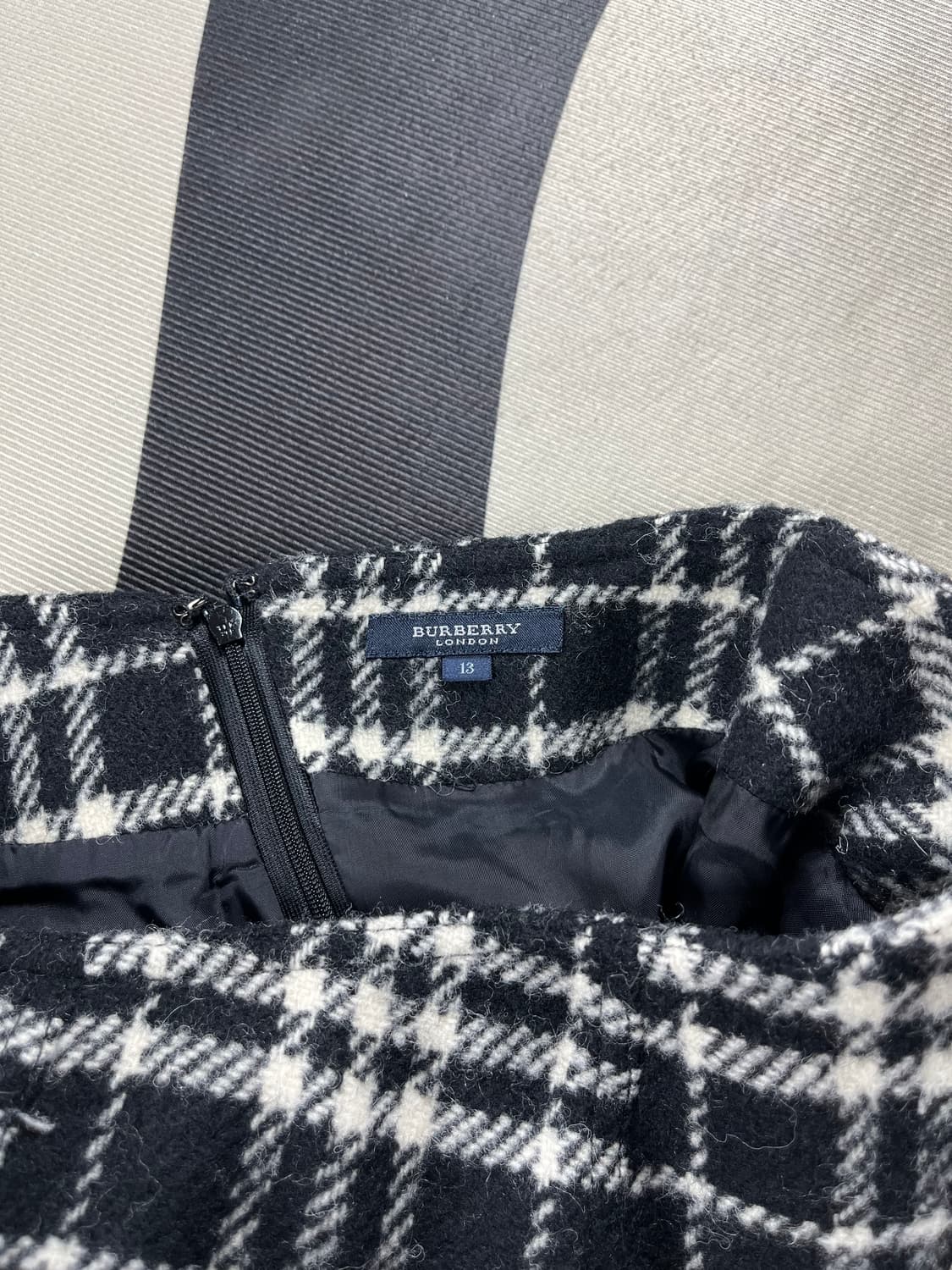 BURBERRY 울 체크패턴 스커트  상품이미지5