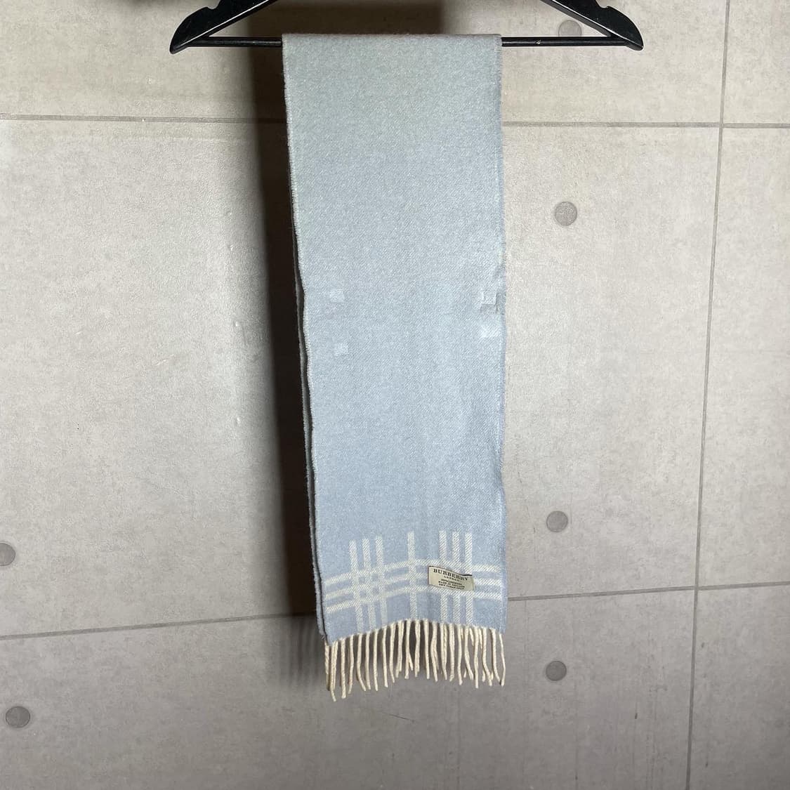 버버리 캐시미어100%머플러 상품이미지5