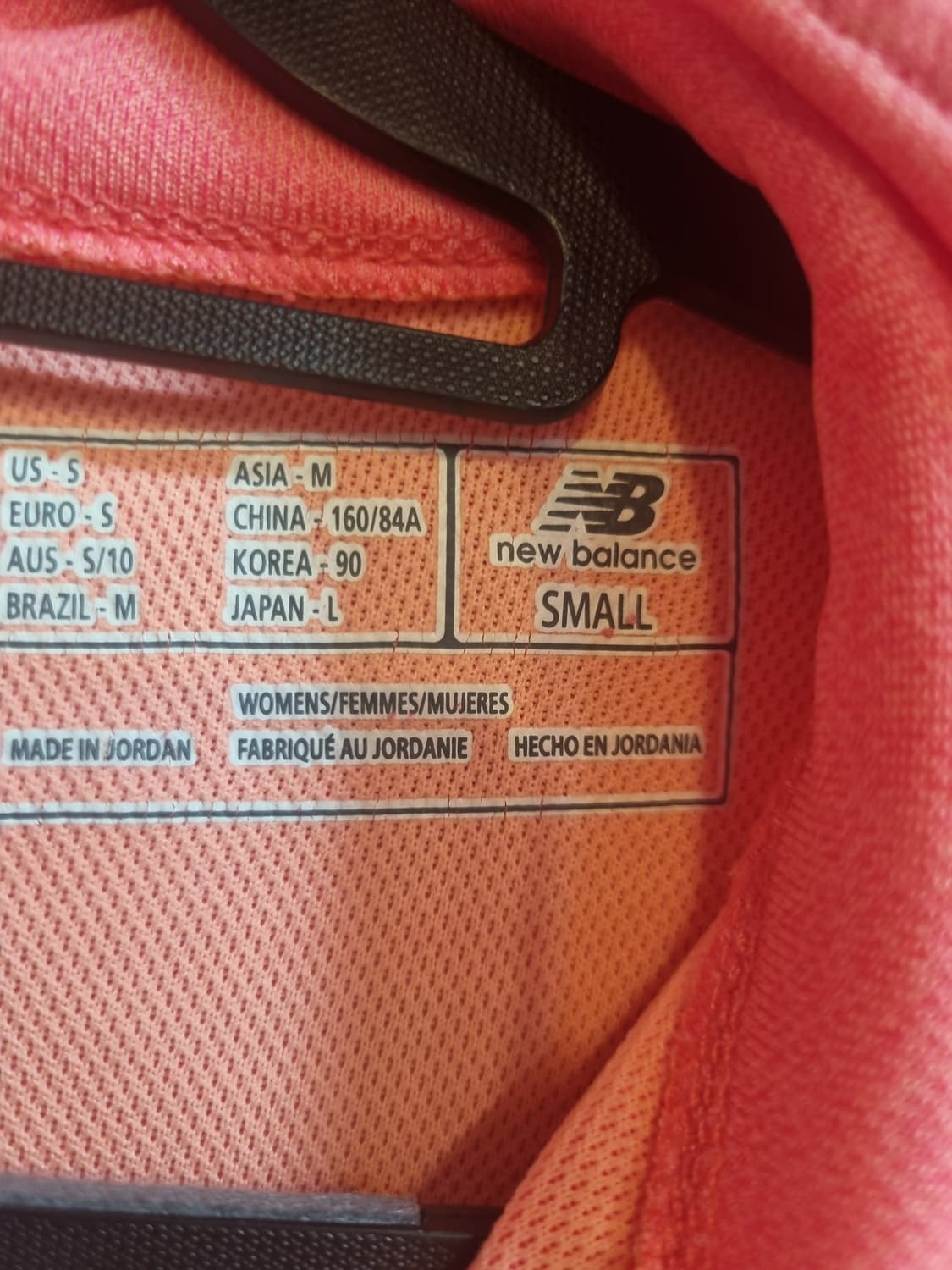 뉴발란스 여성 긴팔 반집업 티셔츠 S 상품이미지5